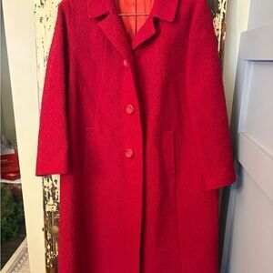 Belson vintage MCM Women's car Coat. Size XL.